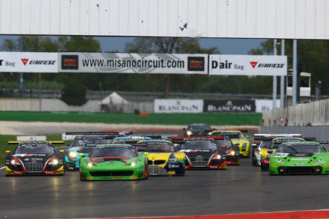 Start w Misano | Fot. blancpain-gt-series.com
