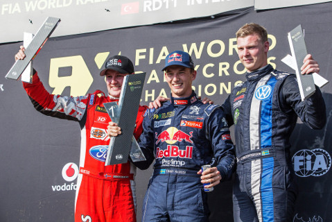 Podium w Istanbul Park | Fot. Peugeot Sport