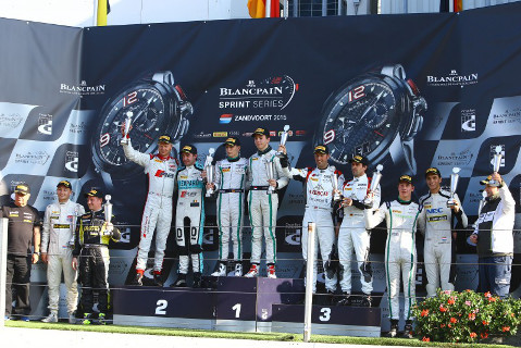 Podium w Zandvoort | Fot. Olivier Beroud