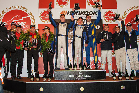 Podium klasy A5 | Fot. 24hseries.com