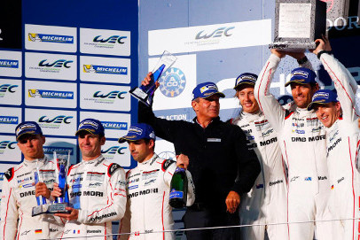 Podium 6H of Fuji | Fot. Porsche