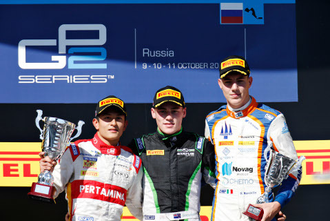 Podium w Soczi | Fot. GP2