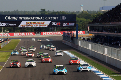 Start w Buriram | Fot. TCR