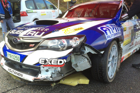 Subaru VojtěchaŠtajfa | Fot. twitter.com/FIAERC