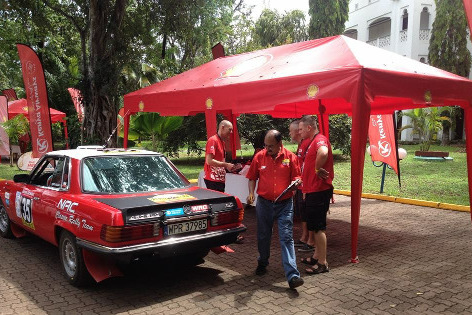 Mercedes 450 SLC | Fot. NAC Rally Team