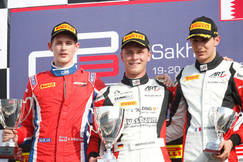 Podium w Bahrajnie | Fot. GP3