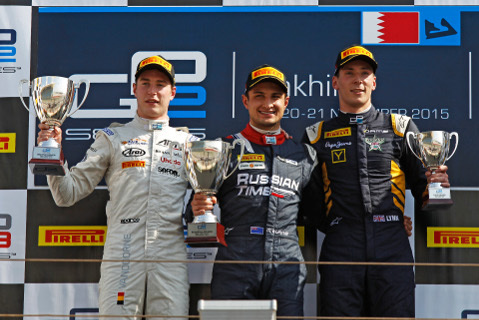 Podium w Bahrajnie | Fot. GP2