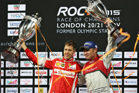 Sebastian Vettel i Tom Kristensen | Fot. ROC