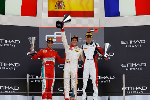 Podium w Abu Zabi | Fot. GP3