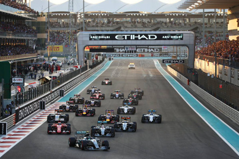 Start w Abu Zabi | Fot. XPB Images