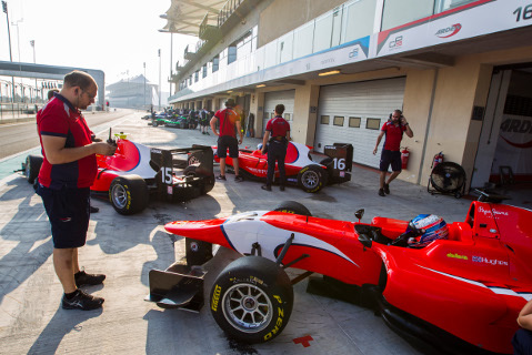 Arden na testach w Abu Zabi | Fot. GP3