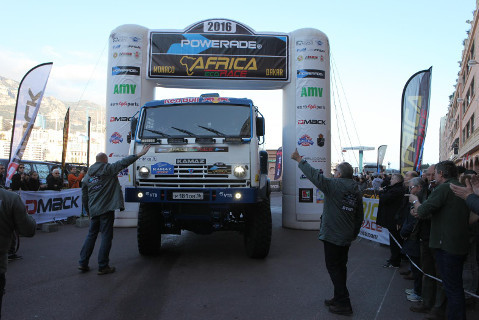 Start z Monako | Fot. Kamaz