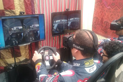 Matthieu Baumel i Nasser al-Attiyah | Fot. X-raid