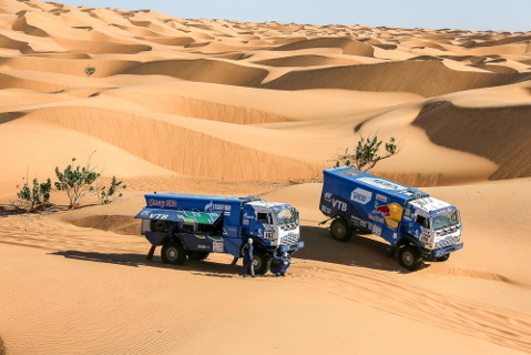 Kamazy na Africa Eco Race | Fot. Kamaz Master
