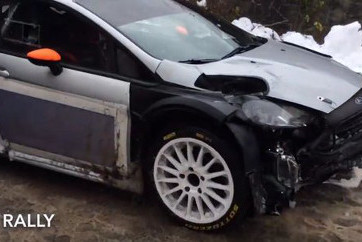 Przygoda Kubicy na testach | Fot. HIP Rally