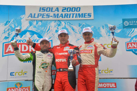 Podium w Isola 2000 | Fot. tropheeandros.com
