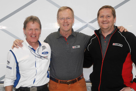 Malcolm Wilson, Ari Vatanen i Dick Cormack | Fot. DMACK