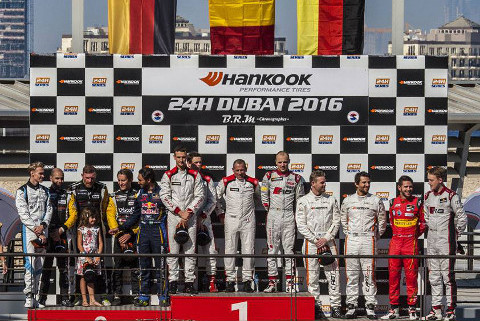 Podium w Dubaju | Fot. 24H Series
