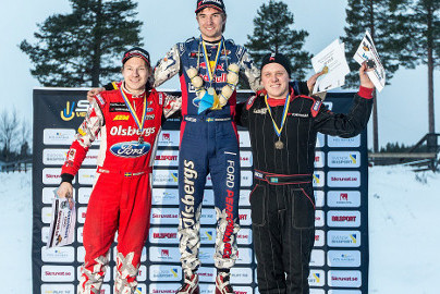 Podium w Piteå | Fot. rallyx.se