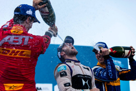 Podium w Buenos Aires | Fot. FIA Formula E