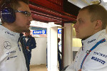 Jonathan Eddolls i Valtteri Bottas | Fot. Williams Racing