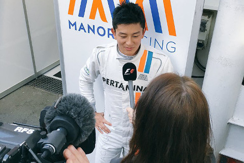 Rio Haryanto | Fot. Manor Racing