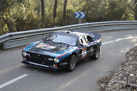Serge Cazaux-Vincent Clavier (Lancia Rally 037)