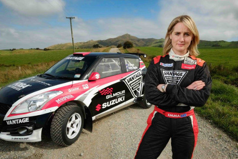 Emma Gilmour i Suzuki Swift Maxi | Fot. Facebook