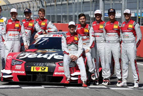 Kierowcy Audi w DTM | Fot. Audi Sport