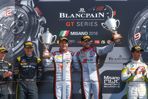 Podium w Misano | Fot. Olivier Beroud