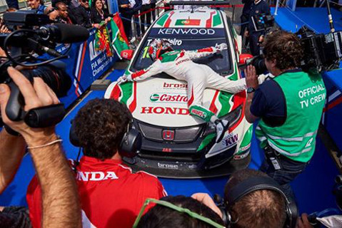 Tiago Monteiro | Fot. Honda Racing WTCC
