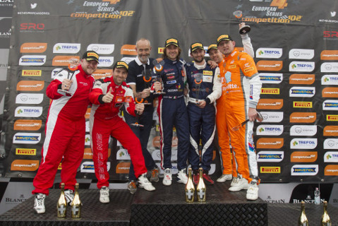 Podium na Monzy | Fot. gt4series.com