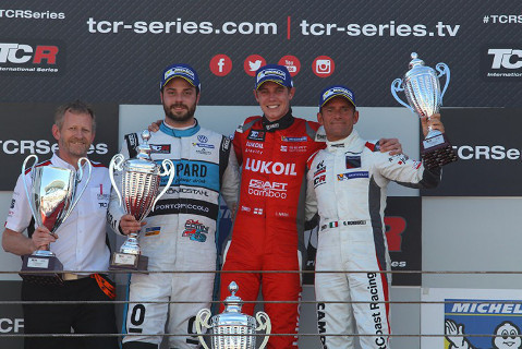 Podium w Estoril | Fot. TCR