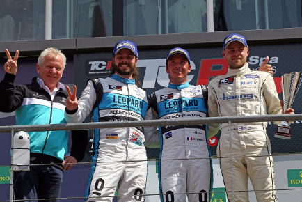 Podium w Spa | Fot. TCR