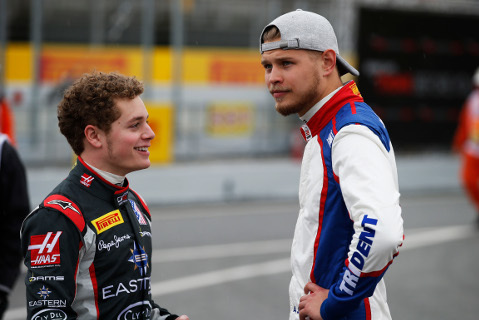 Santino Ferrucci i Artur Janosz | Fot. GP3
