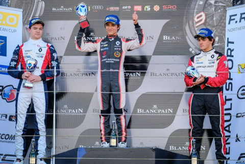 Podium na Silverstone | Fot. NEC