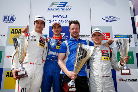 Podium Grand Prix de Pau | Fot. fiaf3europe.com