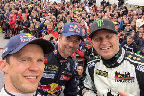 Selfie w Mettet | Fot. Twitter