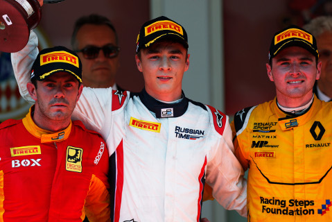 Podium w Monako | Fot. GP2