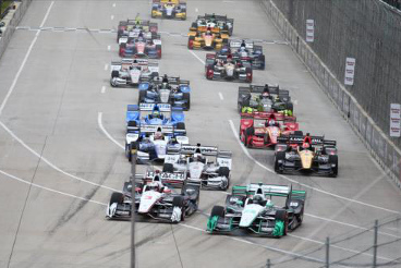 Start w Detroit | Fot. indycar.com