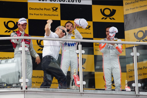 Podium na Lausitzringu | Fot. Mercedes