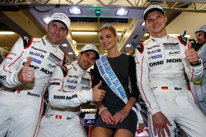 Marc Lieb, Neel Jani i Timo Bernhard | Fot. Porsche
