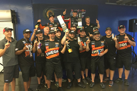 Podium w Daytonie | Fot. Twitter