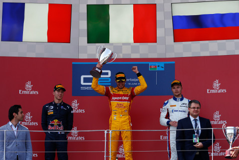 Podium w Baku | Fot. GP2