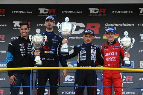 Podium w Oschersleben | Fot. TCR