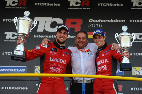 Podium w Oschersleben | Fot. TCR