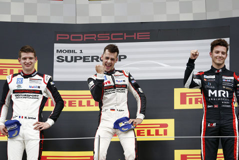 Podium na Red Bull Ringu | Fot. racecam.de