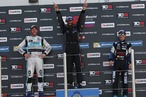 Podium w Soczi | Fot. TCR