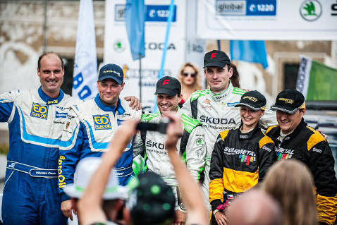 Podium Rally Bohemia | Fot. Skoda Motorsport