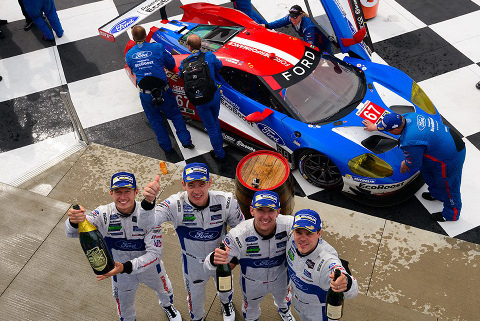 Victory Lane w Watkins Glen | Fot. Ford Performance